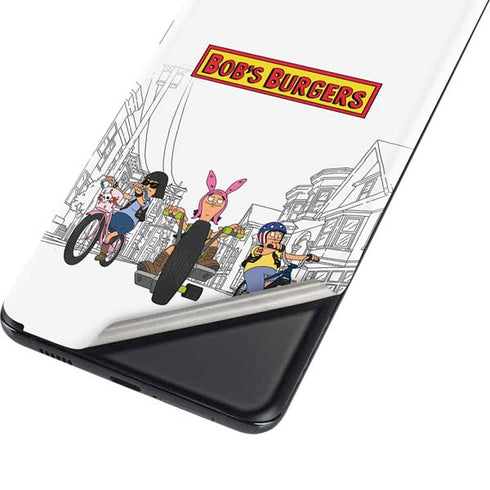 Bobs Burgers Bike Squad Galaxy S21 Plus 5G Skin